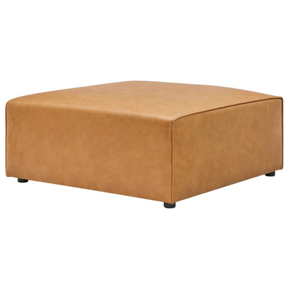 Mingle Vegan Leather Sofa and Ottoman Set by Modway