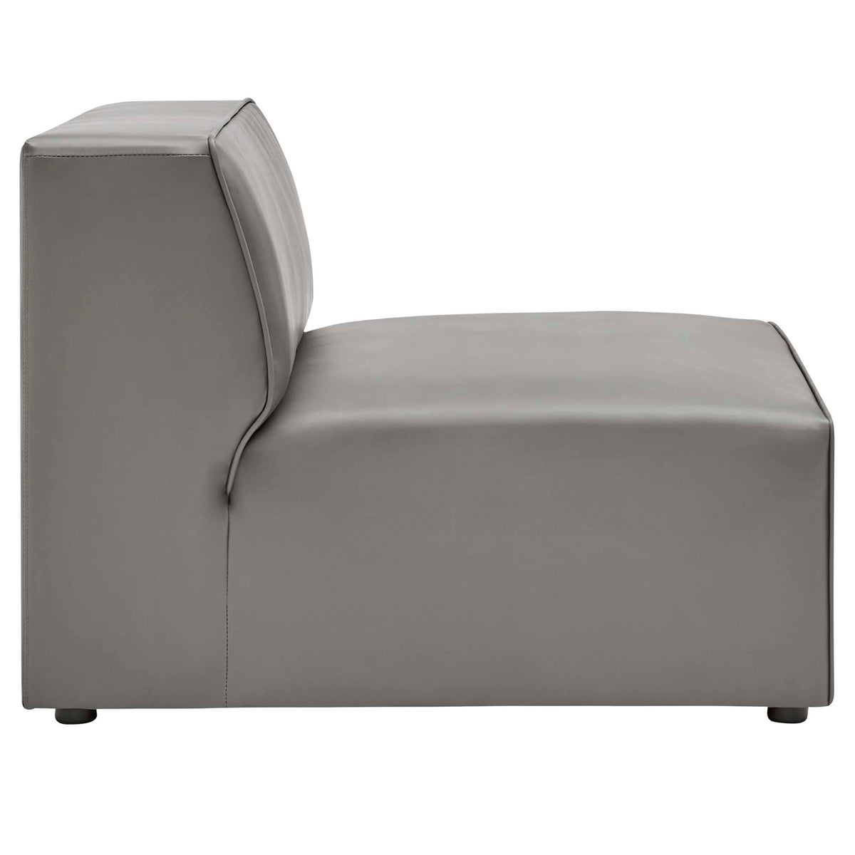 Mingle 4-Piece Vegan Leather Sectional Sofa by Modway