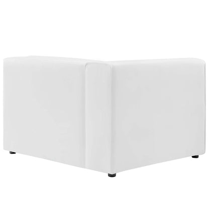Mingle 4-Piece Vegan Leather Sectional Sofa by Modway