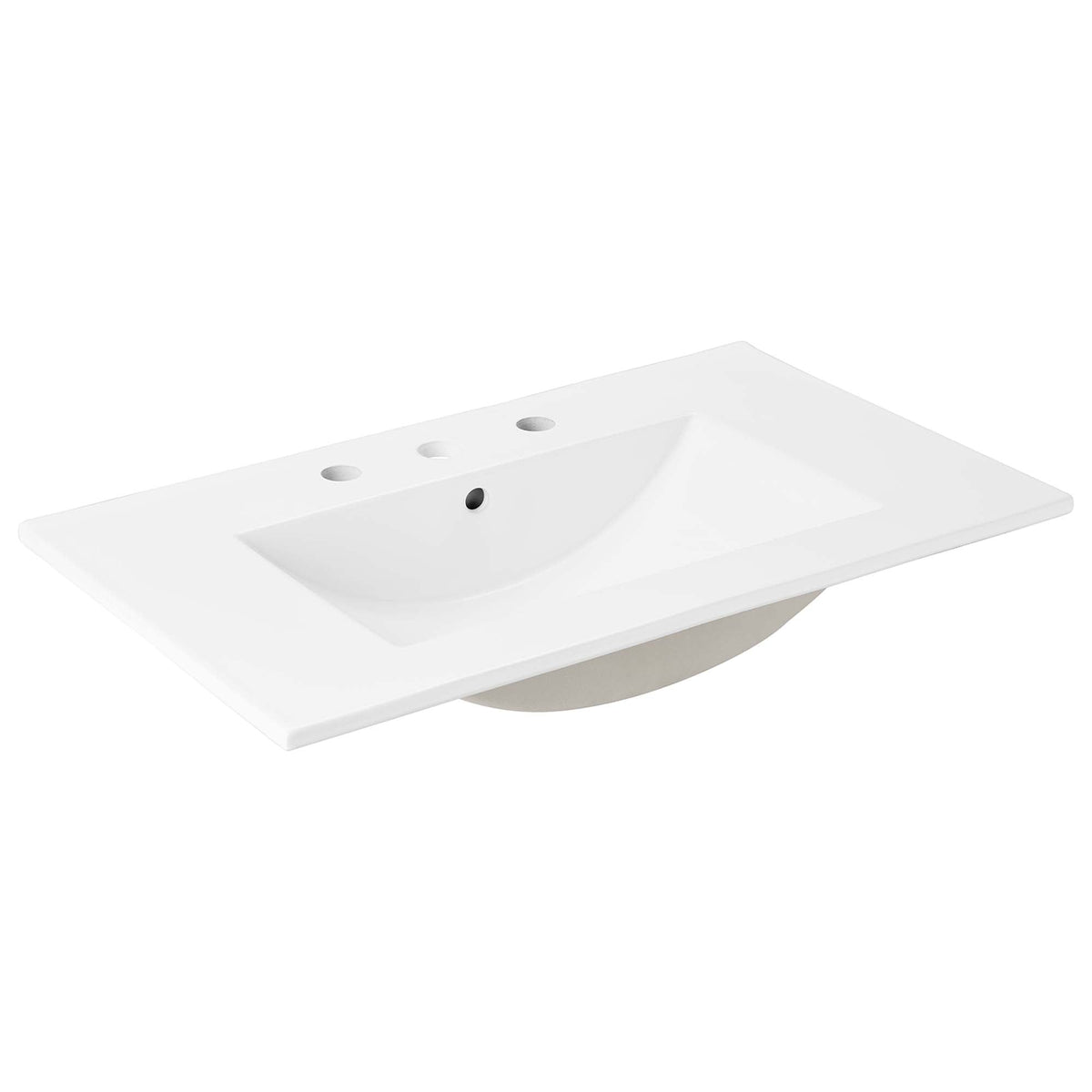 Cayman 30" Bathroom Sink by Modway - White