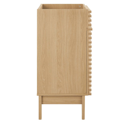 Render 18" Bathroom Vanity Cabinet by Modway - Oak / Walnut