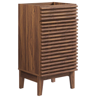 Render 18" Bathroom Vanity Cabinet by Modway - Oak / Walnut