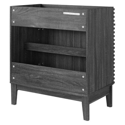 Render 30" Bathroom Vanity Cabinet by Modway - Charcoal / Oak / Walnut