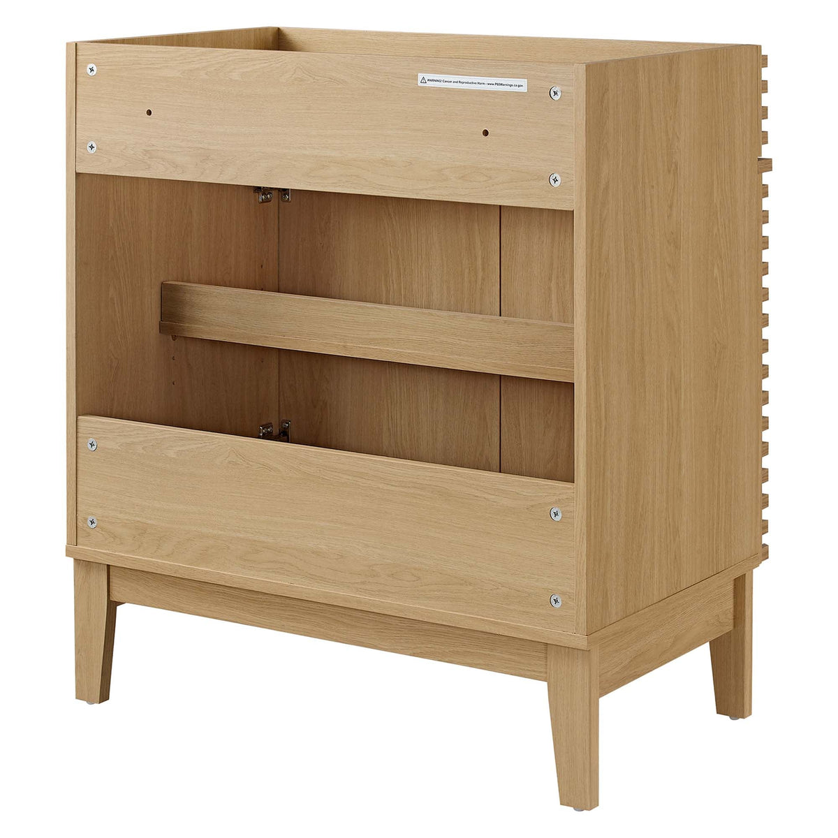 Render 30" Bathroom Vanity Cabinet by Modway - Charcoal / Oak / Walnut