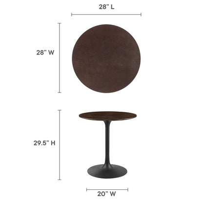 Lippa 28" Round Wood Dining Table by Modway - EEI-4861