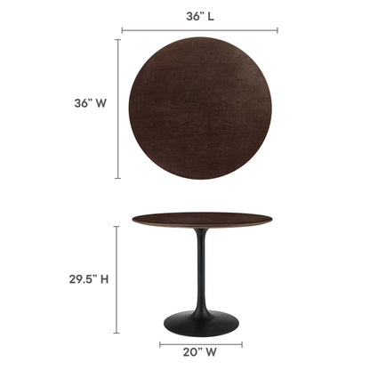 Lippa 36" Round Wood Dining Table by Modway - EEI-4862