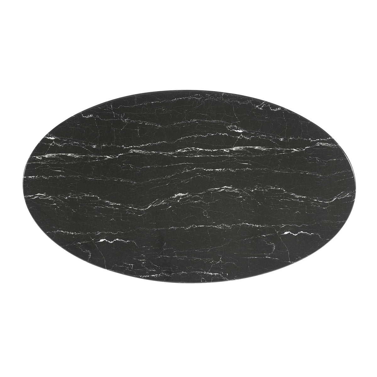 Lippa 54" Oval Faux Marble Dining Table by Modway - EEI-4880
