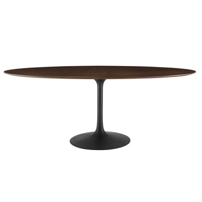 Lippa 78" Oval Wood Dining Table by Modway - EEI-4888