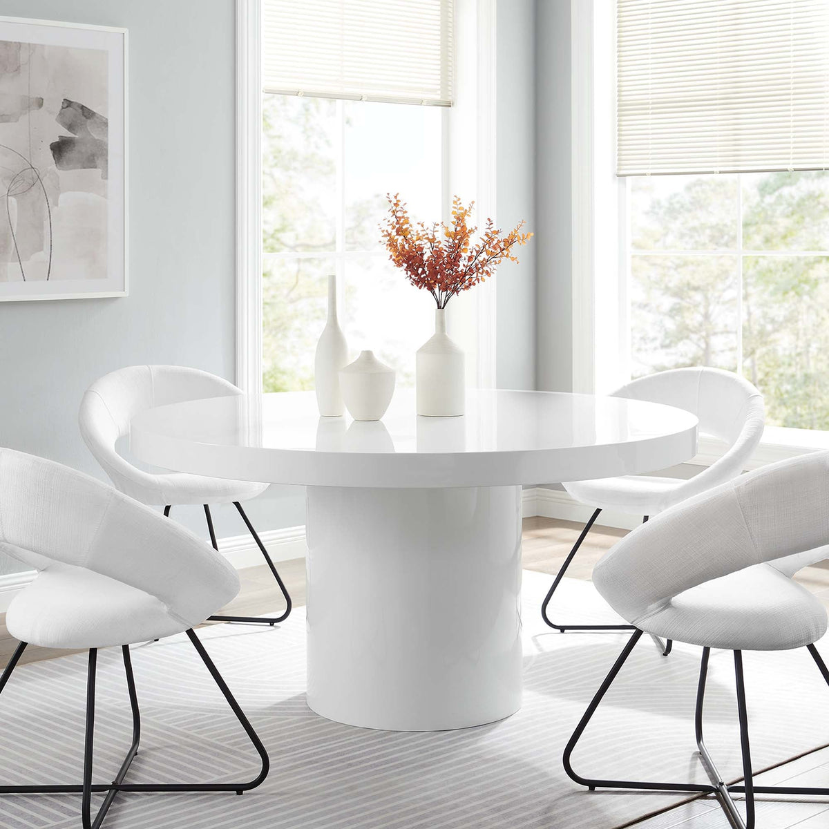 Gratify 60" Round Dining Table by Modway - EEI-4910