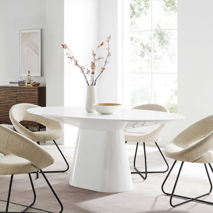 Provision 75" Oval Dining Table by Modway - EEI-4912