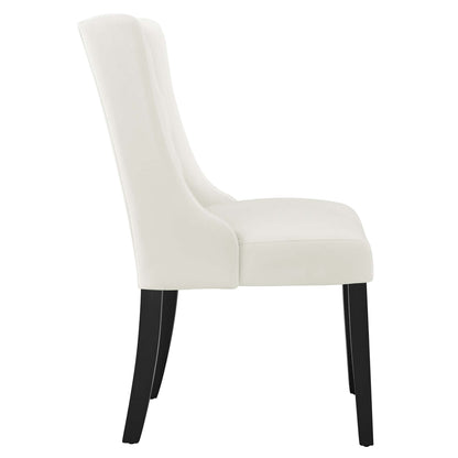 Baronet Performance Velvet Dining Chairs Set of 2 by Modway