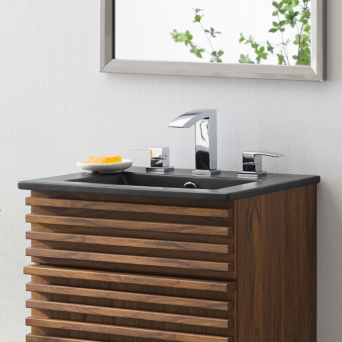 Cayman 18" Bathroom Sink by Modway - Black