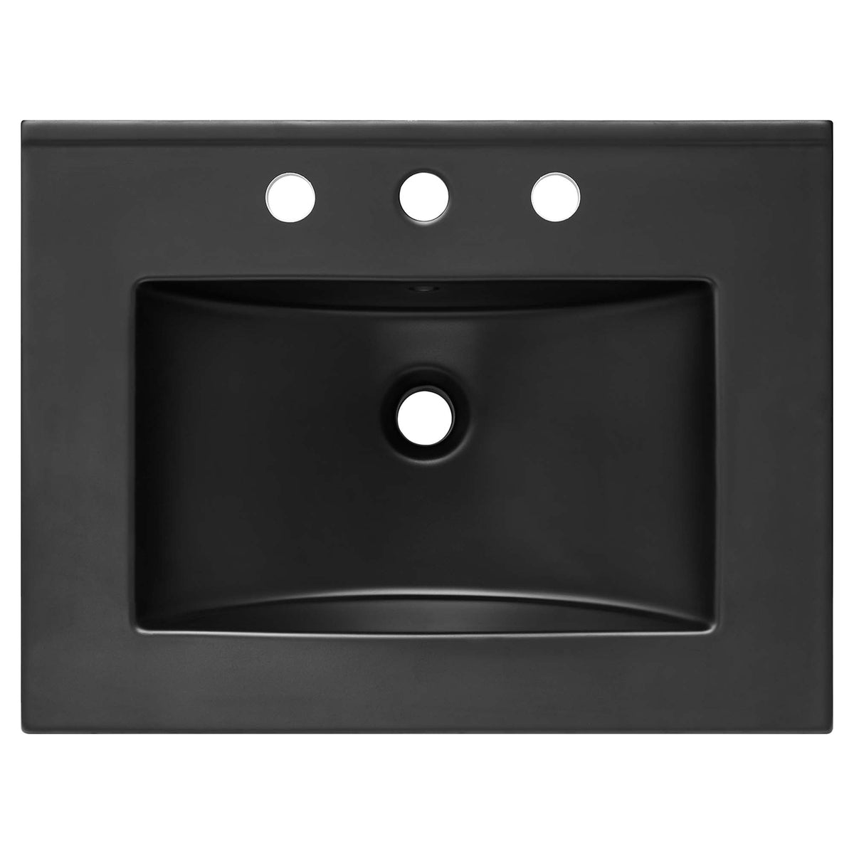Cayman 24" Bathroom Sink by Modway - Black