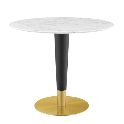Zinque 36" Artificial Marble Dining Table by Modway - EEI-5122