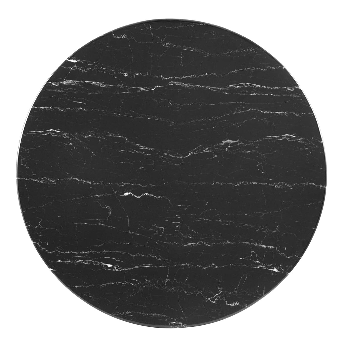 Zinque 28" Artificial Marble Dining Table by Modway - EEI-5131