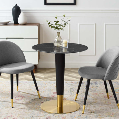 Zinque 28" Artificial Marble Dining Table by Modway - EEI-5131
