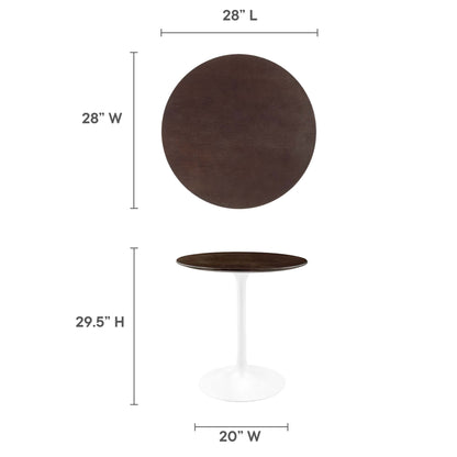 Lippa 28" Round Wood Dining Table by Modway - EEI-5155
