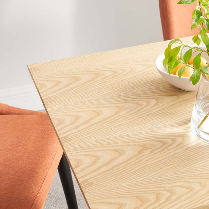 Lippa 24" Square Wood Dining Table by Modway - EEI-5162