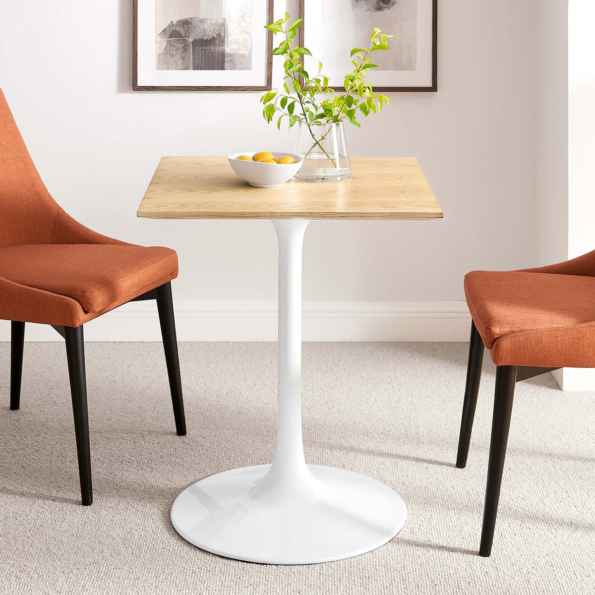 Lippa 24" Square Wood Dining Table by Modway - EEI-5162