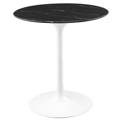 Lippa 28" Round Faux Marble Dining Table by Modway - EEI-5167