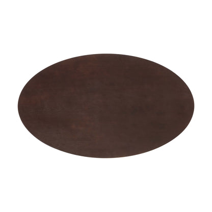 Lippa 60" Oval Cherry Walnut Wood Dining Table by Modway