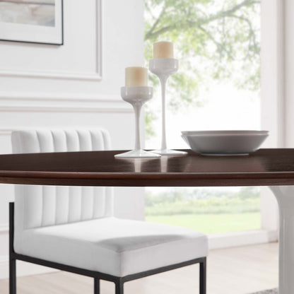 Lippa 78" Oval Wood Dining Table by Modway - EEI-5196