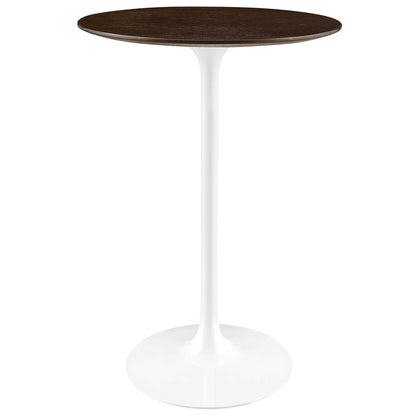 Lippa 28" Round Wood Bar Table by Modway - EEI-5199