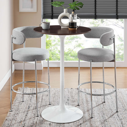 Lippa 28" Round Wood Bar Table by Modway - EEI-5199