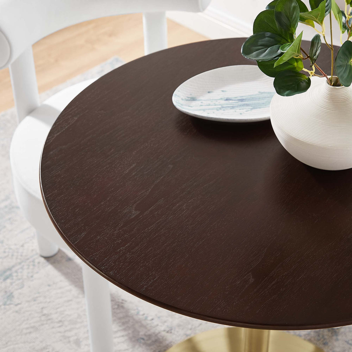 Lippa 28" Round Wood Dining Table by Modway - EEI-5212