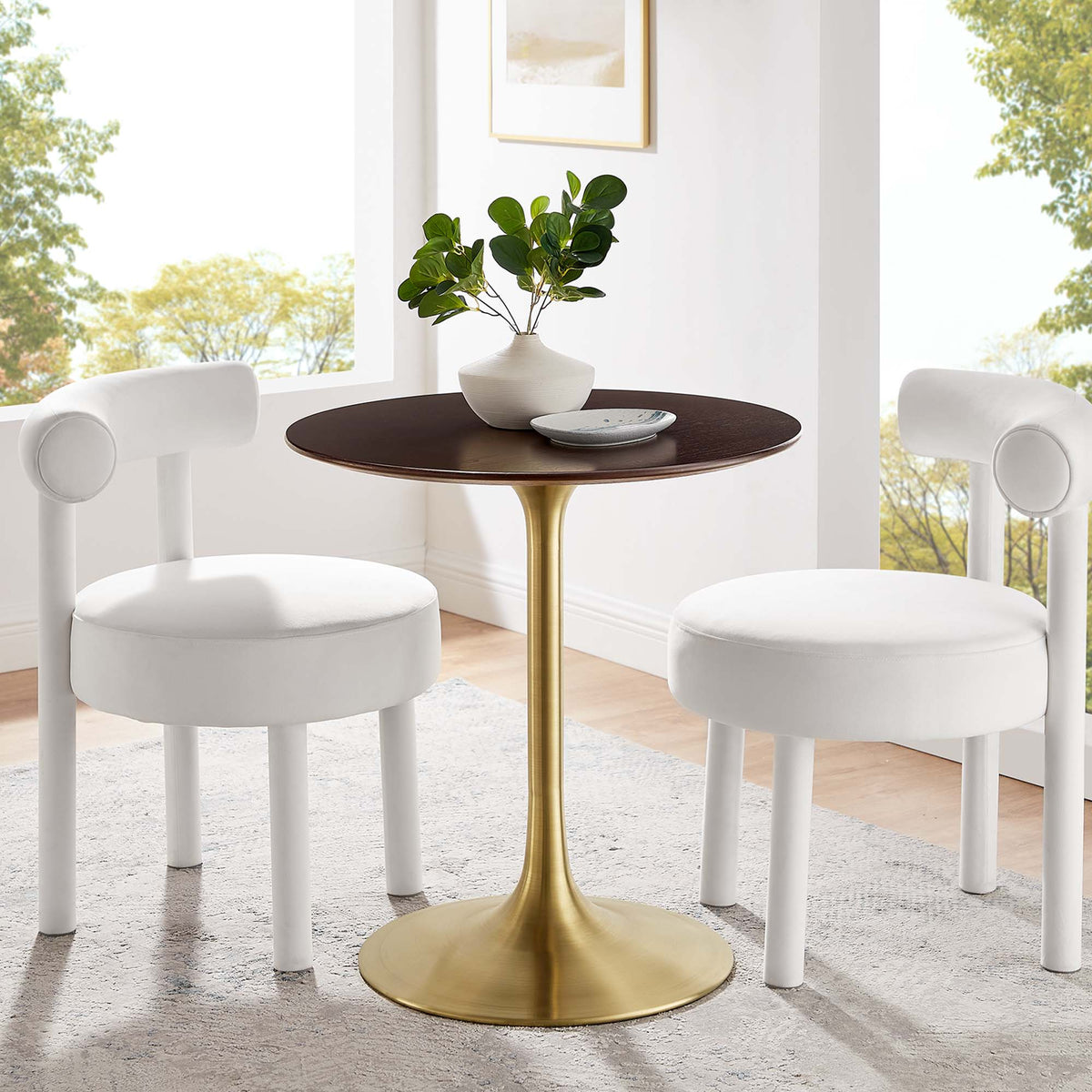 Lippa 28" Round Wood Dining Table by Modway - EEI-5212