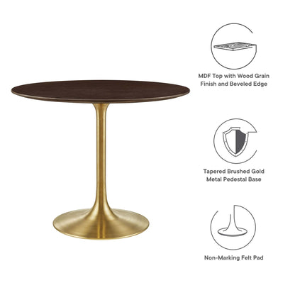 Lippa 36" Round Wood Dining Table by Modway - EEI-5214