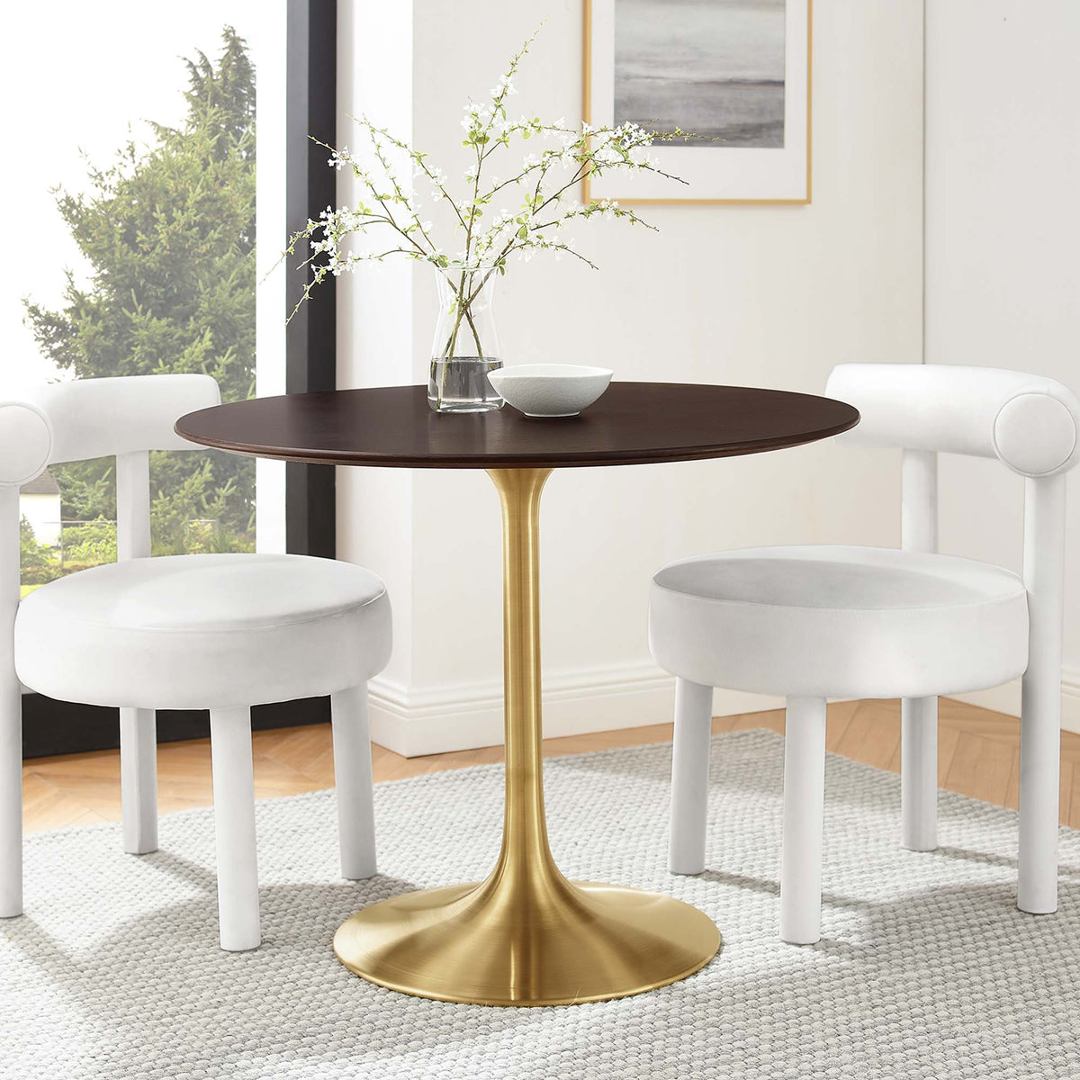 Lippa 36" Round Wood Dining Table by Modway - EEI-5214