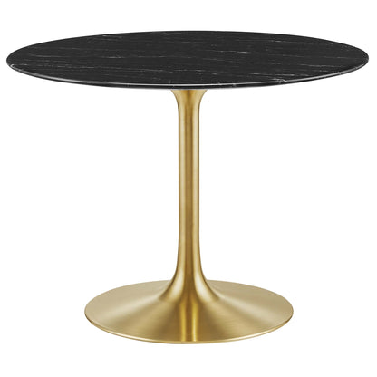Lippa 40" Round Faux Marble Dining Table by Modway - EEI-5238