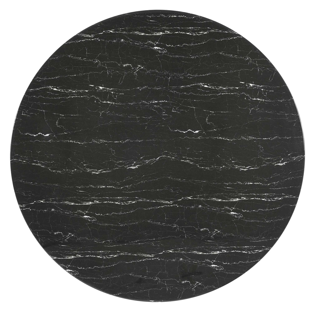 Lippa 60" Round Faux Marble Dining Table by Modway - EEI-5241