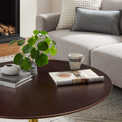 Lippa 36" Round Wood Coffee Table by Modway - EEI-5244