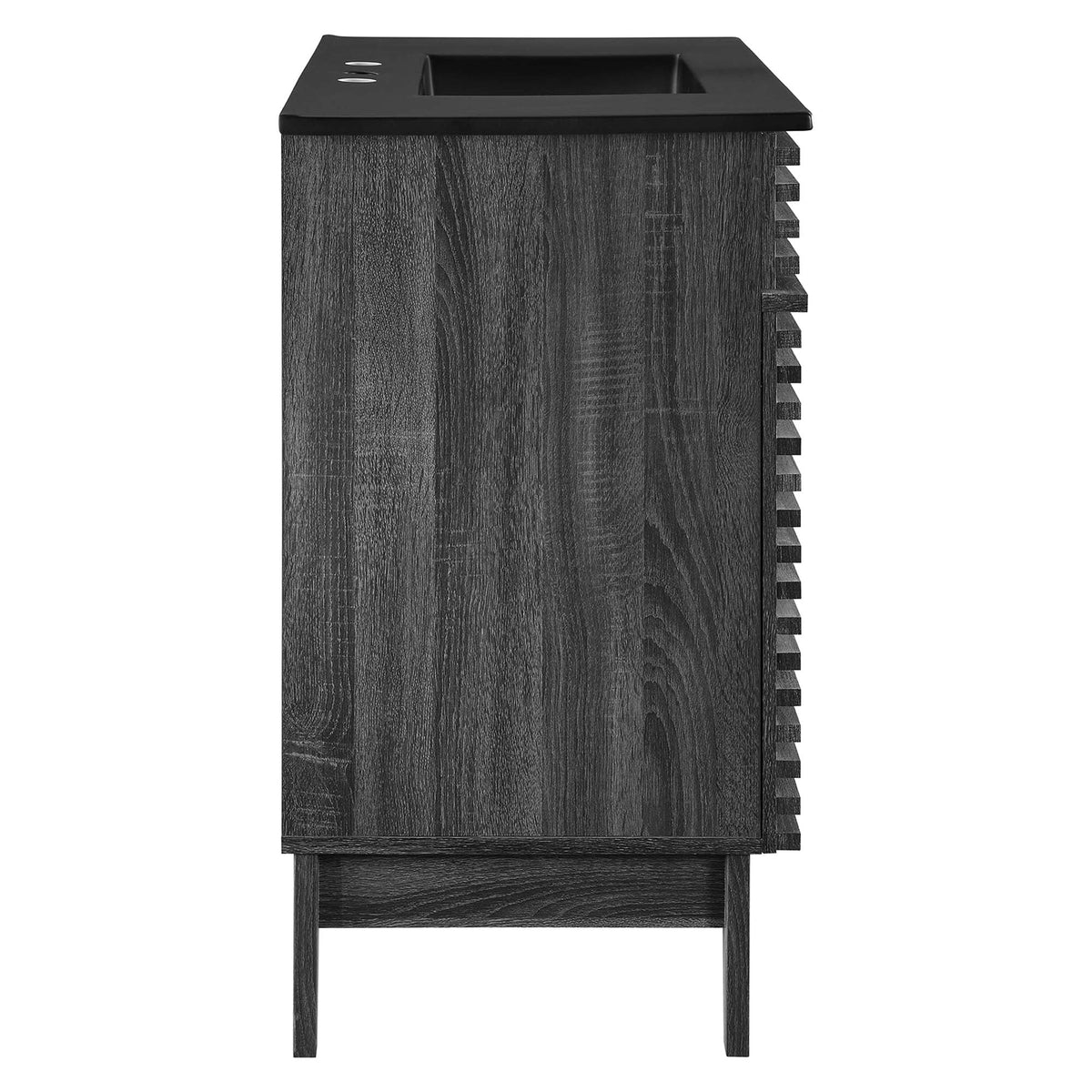 Render 36" Bathroom Vanity by Modway - Charcoal Black / Oak Black / Walnut Black