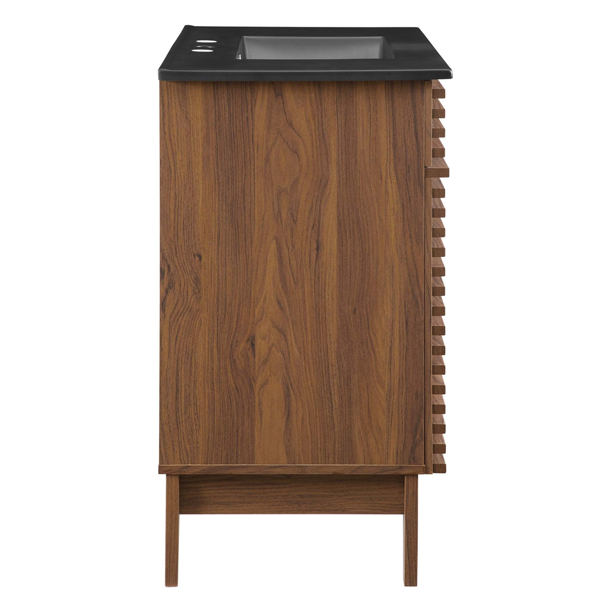 Render 36" Bathroom Vanity by Modway - Charcoal Black / Oak Black / Walnut Black