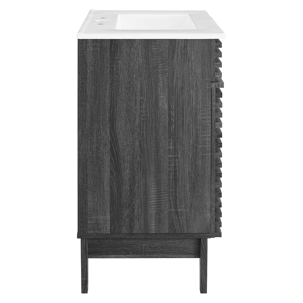 Render 30" Bathroom Vanity Cabinet by Modway - Charcaol White / Oak White / Walnut White