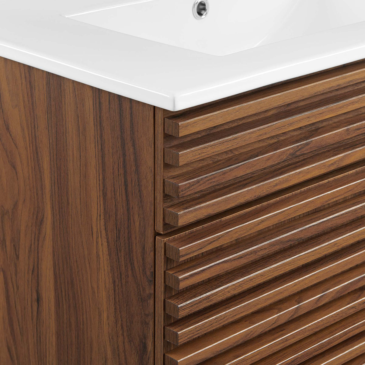 Render 30" Bathroom Vanity Cabinet by Modway - Charcaol White / Oak White / Walnut White