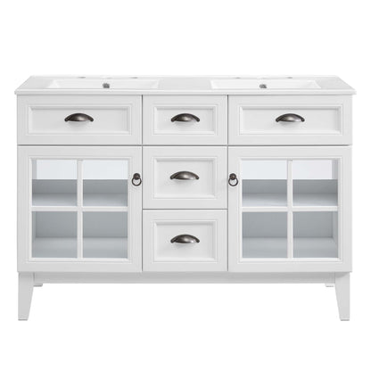 Isle 48" Double Bathroom Vanity Cabinet by Modway - EEI-5428
