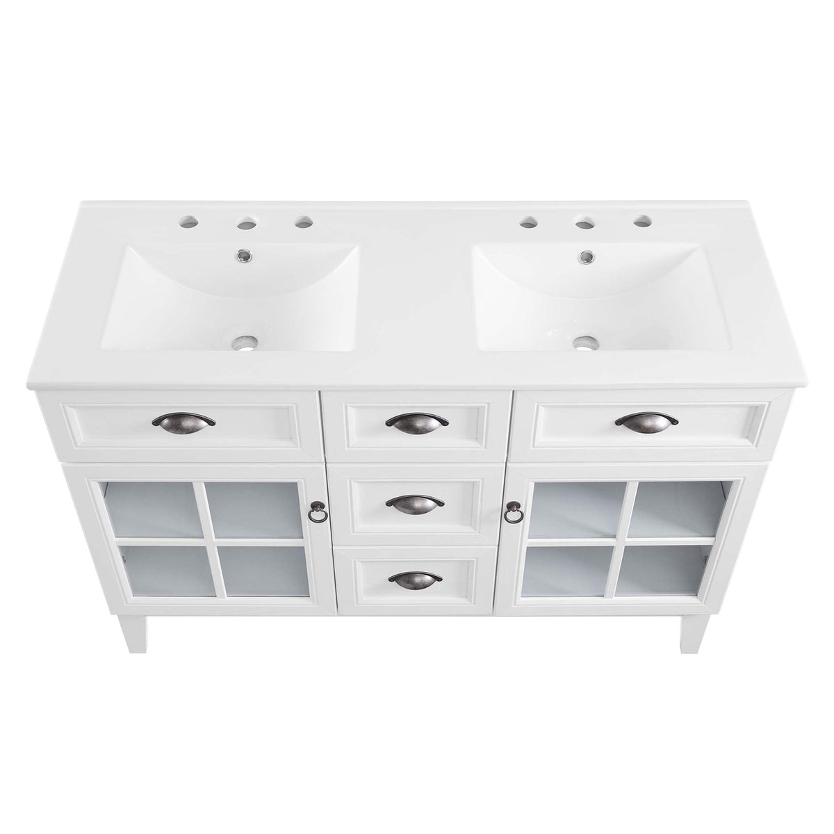 Isle 48" Double Bathroom Vanity Cabinet by Modway - EEI-5428