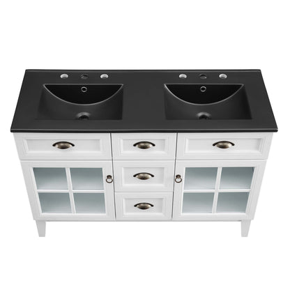 Isle 48" Double Bathroom Vanity Cabinet by Modway - EEI-5480