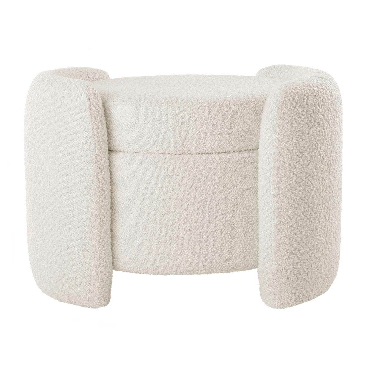 Nebula Boucle Upholstered Ottoman by Modway