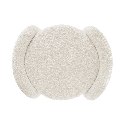 Nebula Boucle Upholstered Ottoman by Modway