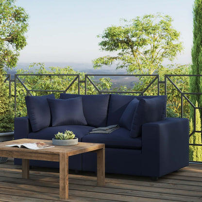 Commix Overstuffed Outdoor Patio Loveseat by Modway