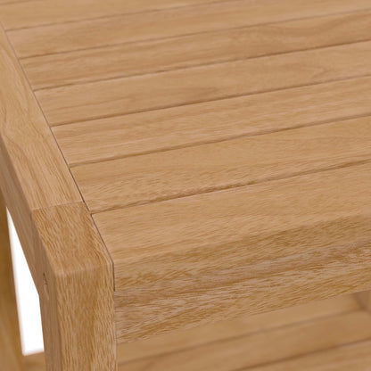 Carlsbad Teak Wood Outdoor Patio Side Table by Modway