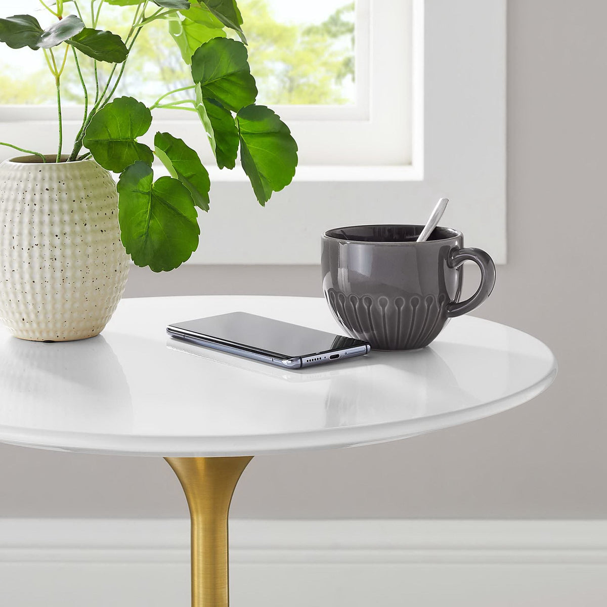 Lippa 20" Round Wood Side Table by Modway - EEI-5683