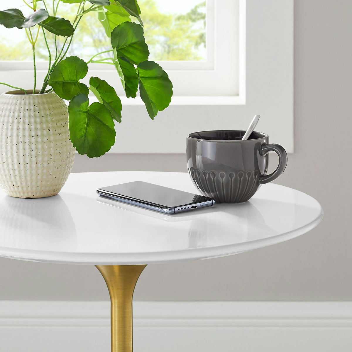 Lippa 20" Round Wood Side Table by Modway - EEI-5686