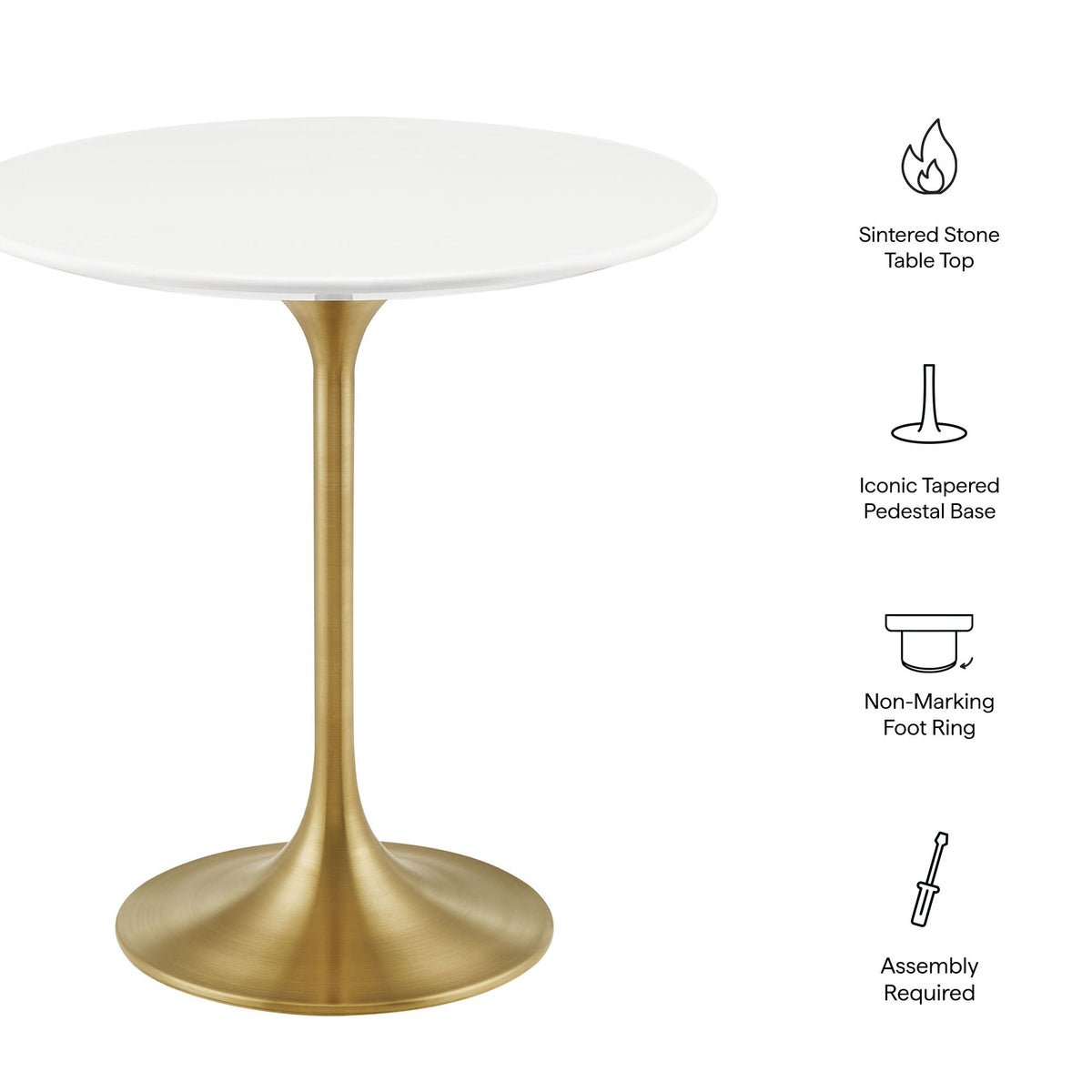 Lippa 20" Round Wood Side Table by Modway - EEI-5686
