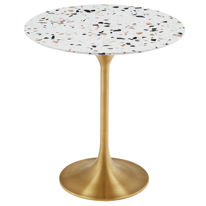 Lippa 20" Round Terrazzo Side Table by Modway - EEI-5687
